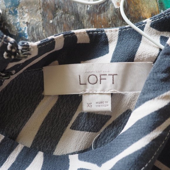 Ann Taylor Loft Zebra Print Dress - Picture 3 of 4